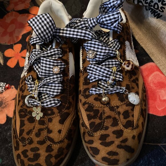 Sneakers with Shoe Charms OOAK - Picture 5 of 6